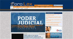 Desktop Screenshot of foro-lex.com